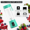 6 Blade Juicer- Portable Electric 6 Blade USB Juice Maker (380 ml)